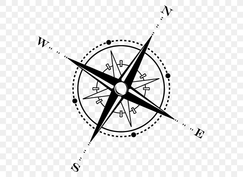 Compass Clip Art, PNG, 600x600px, Compass, Area, Art, Bicycle Part, Bicycle Wheel Download Free