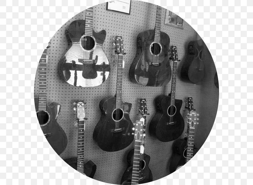 Plucked String Instrument RainSong Acoustic Guitar Woodinville, PNG, 600x600px, Plucked String Instrument, Acoustic Guitar, Acoustic Music, Black And White, Carbon Download Free
