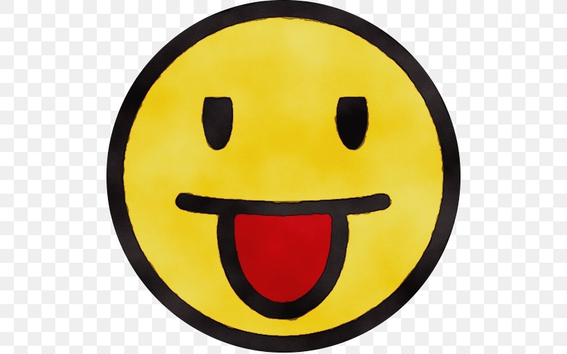 Smiley Yellow Meter, PNG, 512x512px, Watercolor, Meter, Paint, Smiley, Wet Ink Download Free