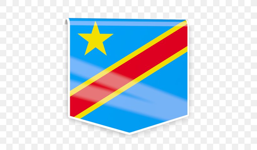 Flag Of The Democratic Republic Of The Congo Flag Of The Democratic Republic Of The Congo, PNG, 640x480px, Democratic Republic Of The Congo, Area, Blue, Brand, Congo Download Free