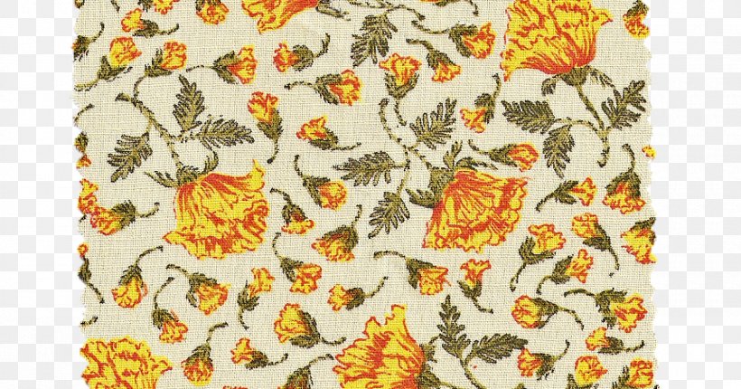 Flower Floral Design Textile Pattern, PNG, 1200x630px, Flower, Flora, Floral Design, Orange, Textile Download Free