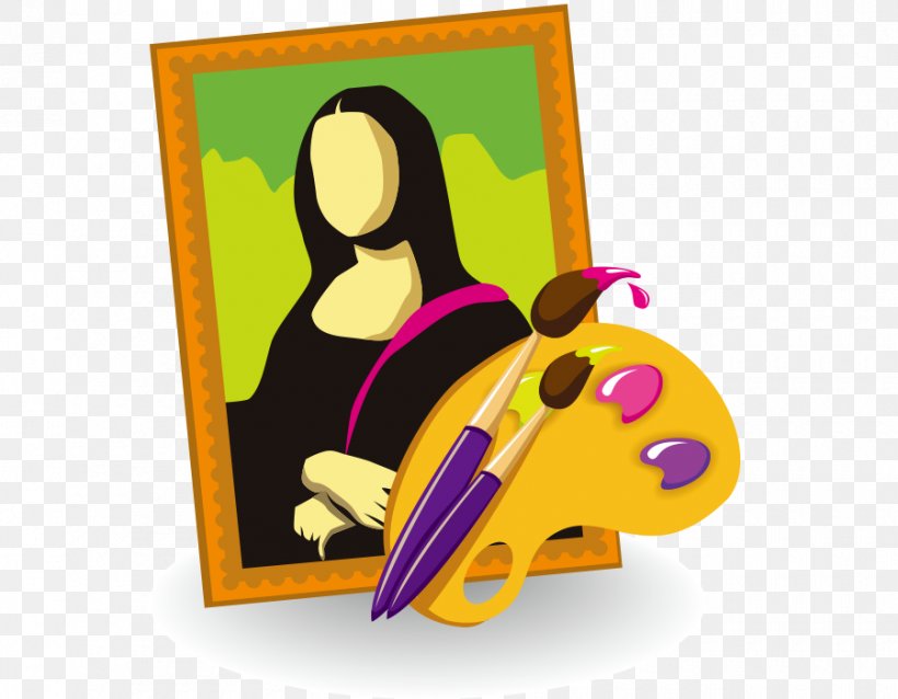Mona Lisa Microsoft PowerPoint Modern Art Painting, PNG, 900x701px, Mona Lisa, Art, Artist, Brush, Canvas Download Free