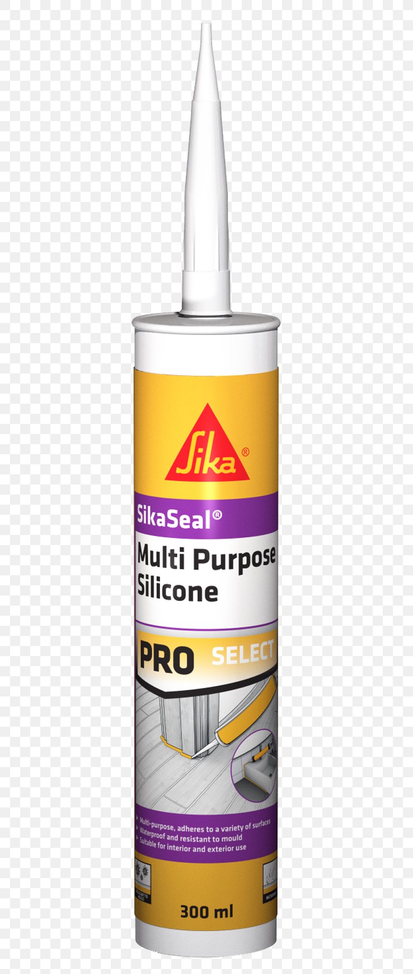 Caulking Sealant Sika AG Adhesive Silicone, PNG, 350x1930px, Caulking, Adhesive, Architectural Engineering, Curing, Filler Download Free