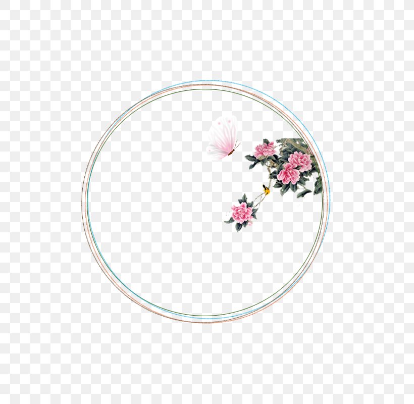 Flower Circle Gratis Computer File, PNG, 800x800px, Flower, Body Jewelry, Dinnerware Set, Dishware, Disk Download Free