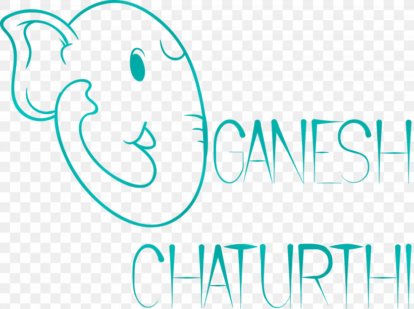 Logo Font Line Point Area, PNG, 3000x2238px, Ganesh Chaturthi, Area, Behavior, Chavathi, Chouthi Download Free