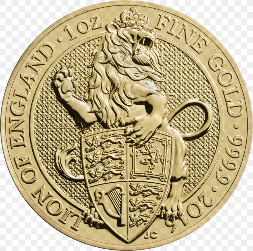 Royal Mint The Queen's Beasts Bullion Coin Gold, PNG, 1000x995px, Royal Mint, Brass, Bronze Medal, Bullion, Bullion Coin Download Free