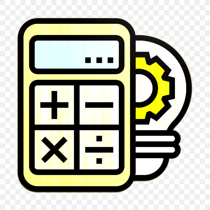Setup Icon STEM Icon Calculator Icon, PNG, 1198x1200px, Setup Icon, Calculator Icon, Line, Stem Icon, Yellow Download Free