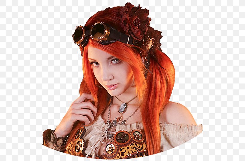 Steampunk Fashion Victorian Era Cyberpunk Costume, PNG, 540x540px, Steampunk, Brown Hair, Clothing, Corset, Cosplay Download Free