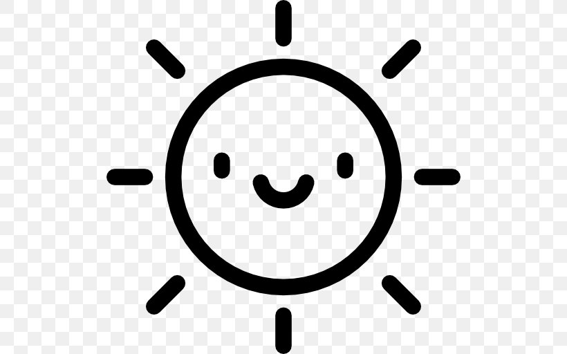 Clip Art, PNG, 512x512px, Sunlight, Black And White, Emoticon, Facial Expression, Happiness Download Free