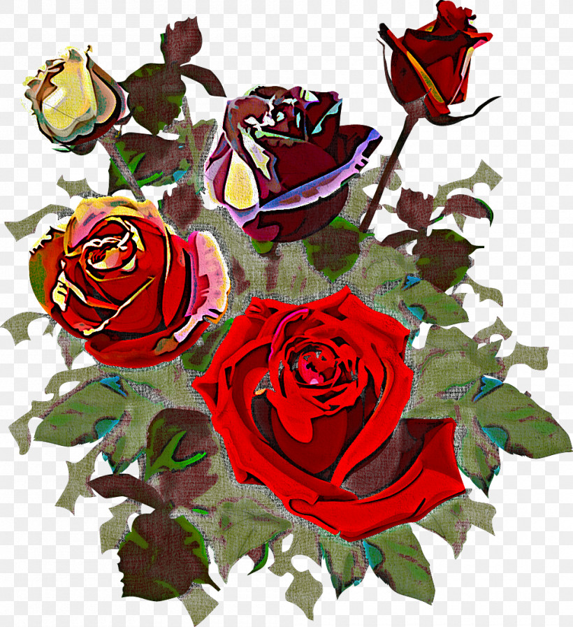 Floral Flowers, PNG, 1000x1094px, Floral, Austrian Briar, Bouquet, China Rose, Cut Flowers Download Free