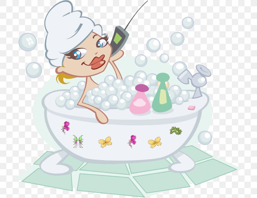 Bubble Bath Bathing Bathtub Clip Art, PNG, 727x632px, Bubble Bath, Area, Art, Bath Bomb, Bathing Download Free