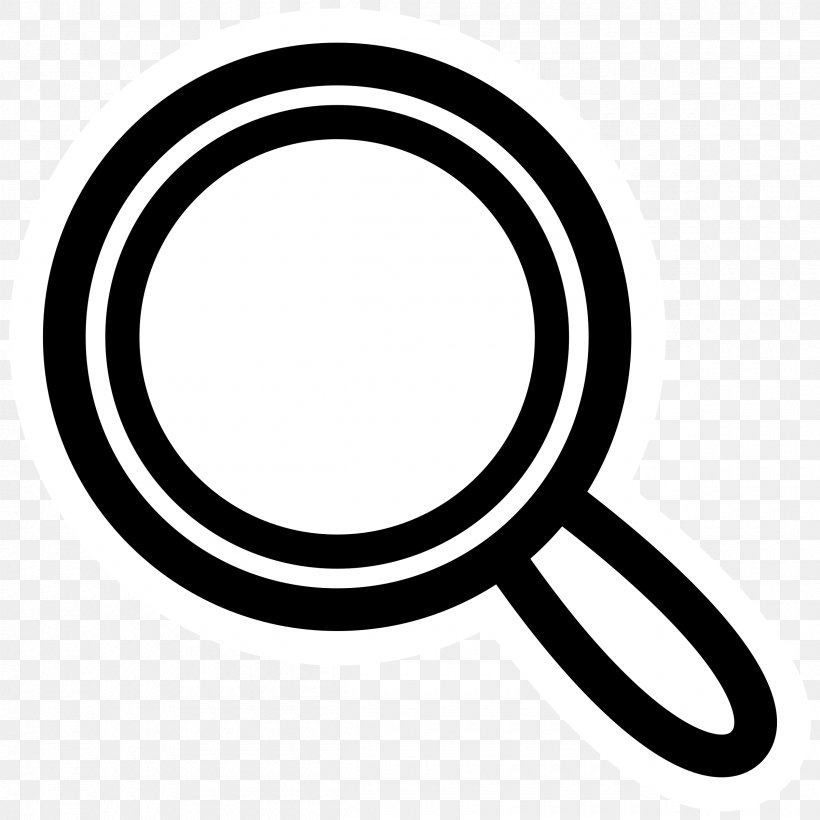 Drawing Clip Art, PNG, 2400x2400px, Drawing, Area, Black And White, Information, Magnifying Glass Download Free