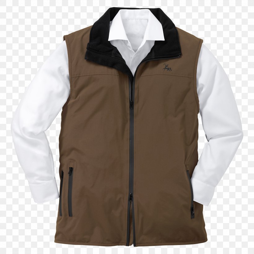 Gilets Jacket Sleeve, PNG, 3000x3000px, Gilets, Beige, Jacket, Outerwear, Sleeve Download Free