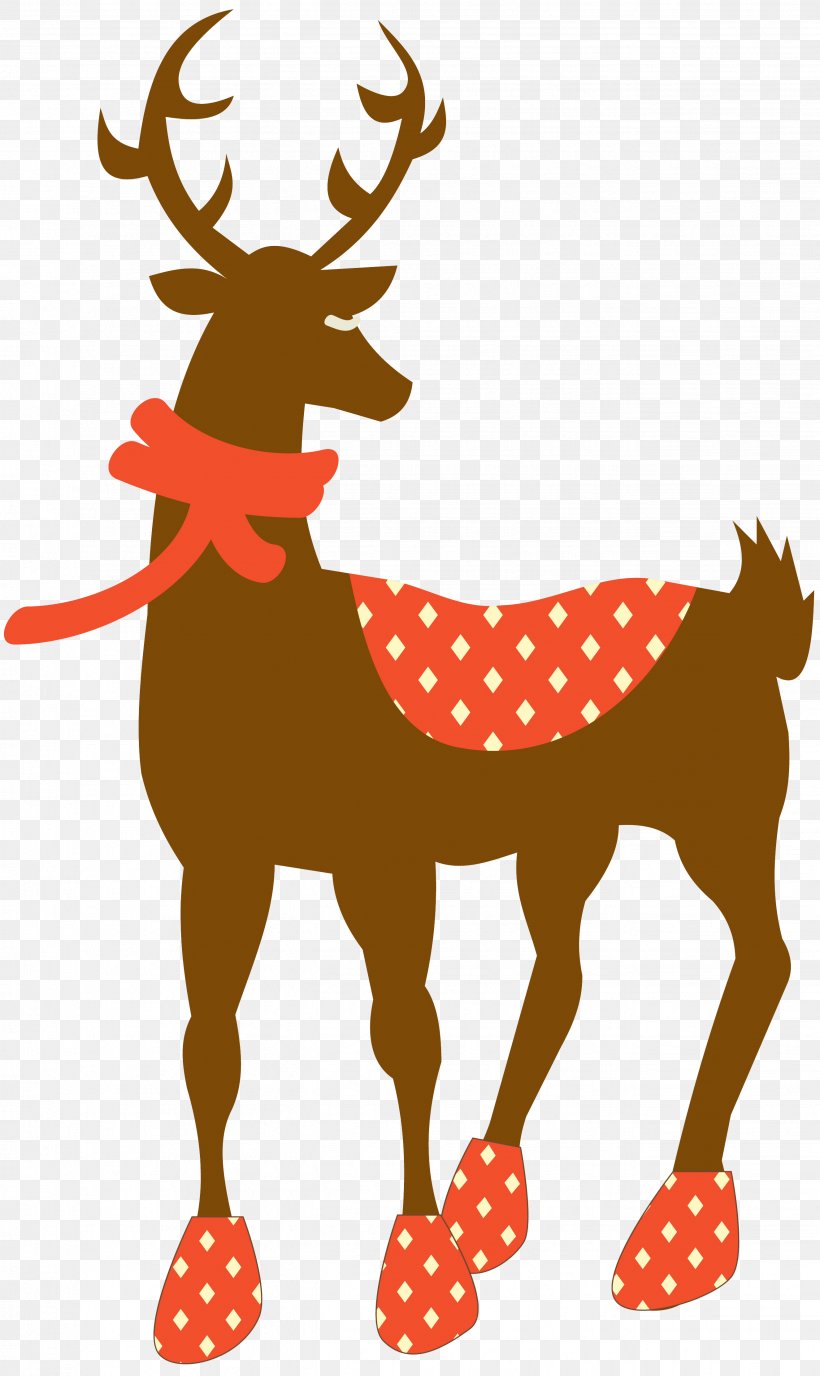 Reindeer Christmas Card Clip Art, PNG, 2649x4447px, Deer, Antler, Christmas, Christmas Card, Christmas Decoration Download Free