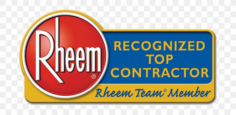 Rheem Air Conditioning Tankless Water Heating HVAC, PNG, 2096x1023px, Rheem, Air Conditioning, Area, Banner, Brand Download Free