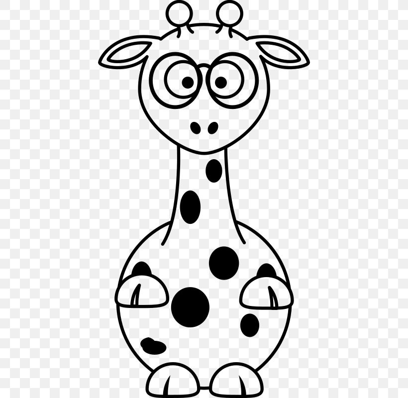 free black and white animal clipart