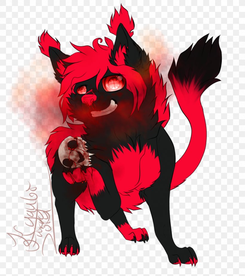 Cat Dog Demon Illustration Pet, PNG, 841x950px, Cat, Art, Canidae, Carnivoran, Cartoon Download Free