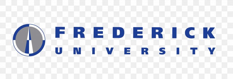 Frederick University Logo Brand Organization, PNG, 2161x736px, Frederick University, Area, Blue, Brand, Cyprus Download Free
