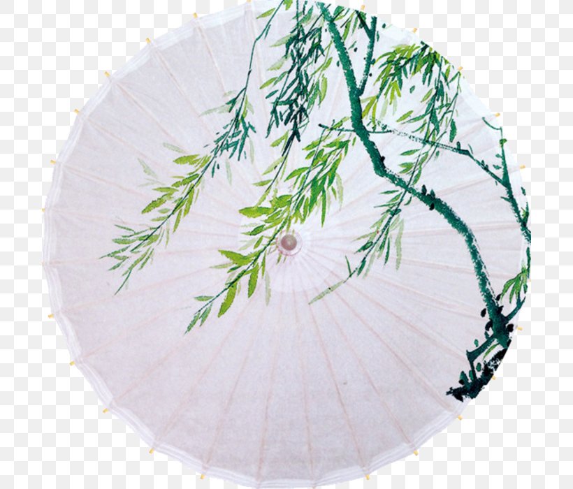 Oil-paper Umbrella Ink Wash Painting, PNG, 700x700px, Oilpaper Umbrella, Bamboo, Branch, Chinoiserie, Color Download Free