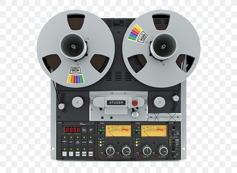 Tape Recorder Reel-to-reel Audio Tape Recording Studer Sound Compact Cassette, PNG, 600x600px, Watercolor, Cartoon, Flower, Frame, Heart Download Free