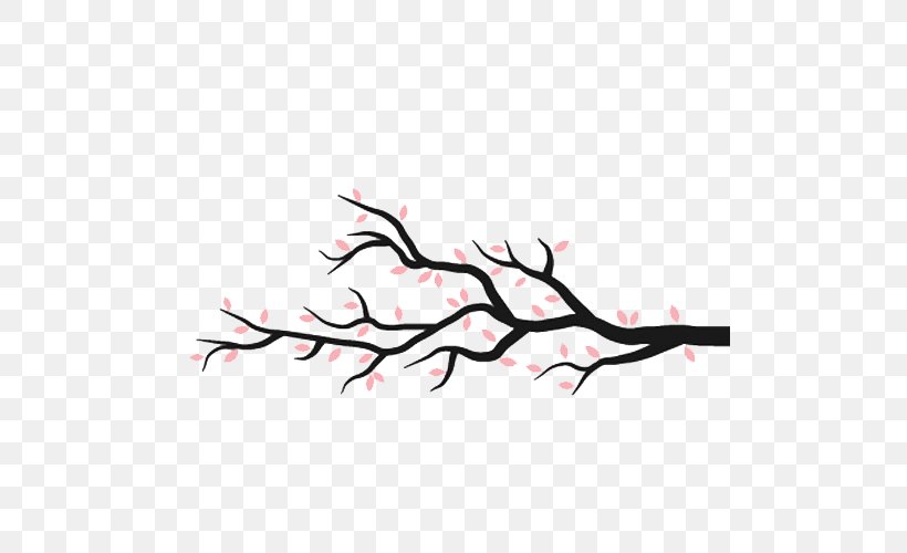 Branch Tree Clip Art, PNG, 500x500px, Branch, Art, Artwork, Birch, Drawing Download Free