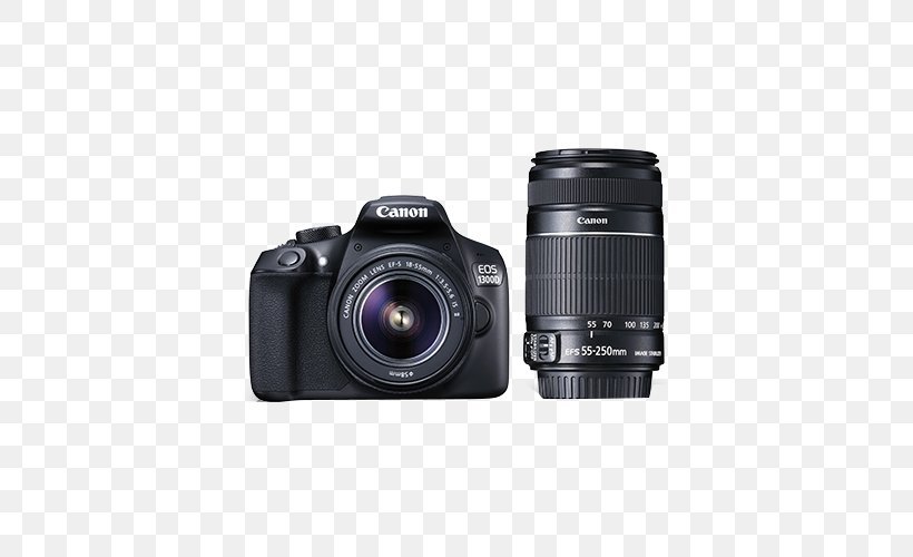 Canon EOS 1300D Canon EF-S Lens Mount Digital SLR Canon EF-S 18–55mm Lens Single-lens Reflex Camera, PNG, 500x500px, Canon Eos 1300d, Camera, Camera Accessory, Camera Lens, Cameras Optics Download Free