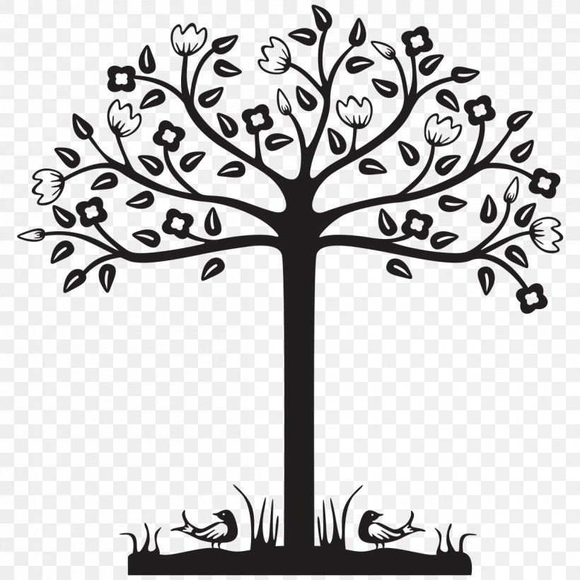 Family Tree Genealogy Clip Art, PNG, 1201x1201px, Family Tree, Ancestor, Black And White, Branch, Family Download Free