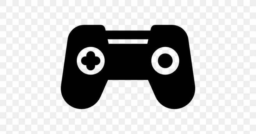 Joystick Game Controllers Video Game, PNG, 1200x630px, Joystick, Black, Black And White, Game Controllers, Gamepad Download Free