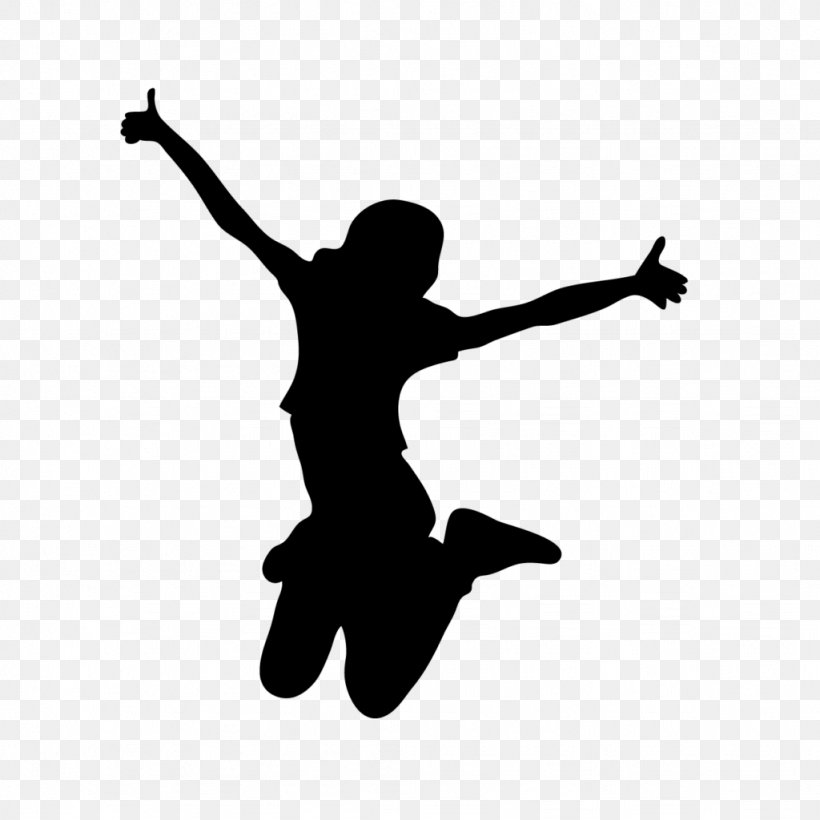 Silhouette Dance, PNG, 1024x1024px, Silhouette, Arm, Artwork, Black And White, Dance Download Free