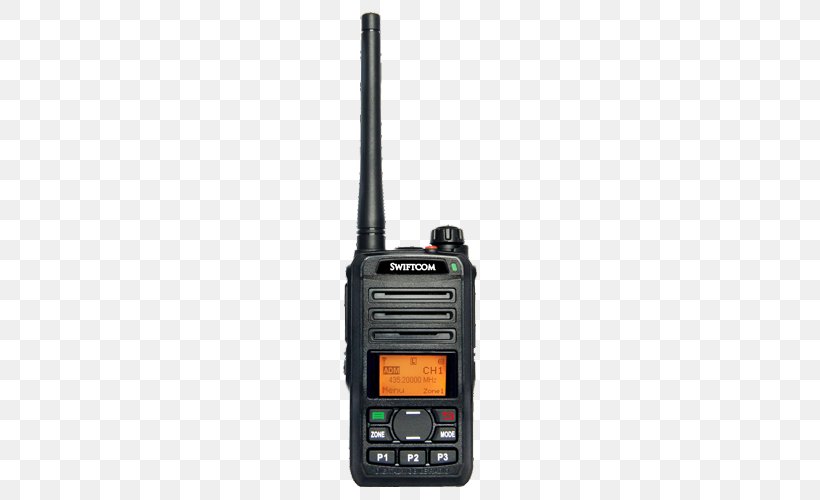 Two-way Radio Walkie-talkie Transceiver Ultra High Frequency, PNG, 500x500px, Twoway Radio, Citizens Band Radio, Digital Private Mobile Radio, Electronic Device, Family Radio Service Download Free