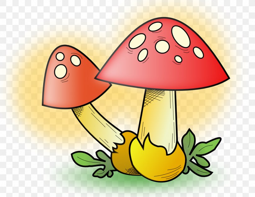 Common Mushroom Clip Art, PNG, 1280x989px, Mushroom, Artwork, Cartoon, Common Mushroom, Drawing Download Free