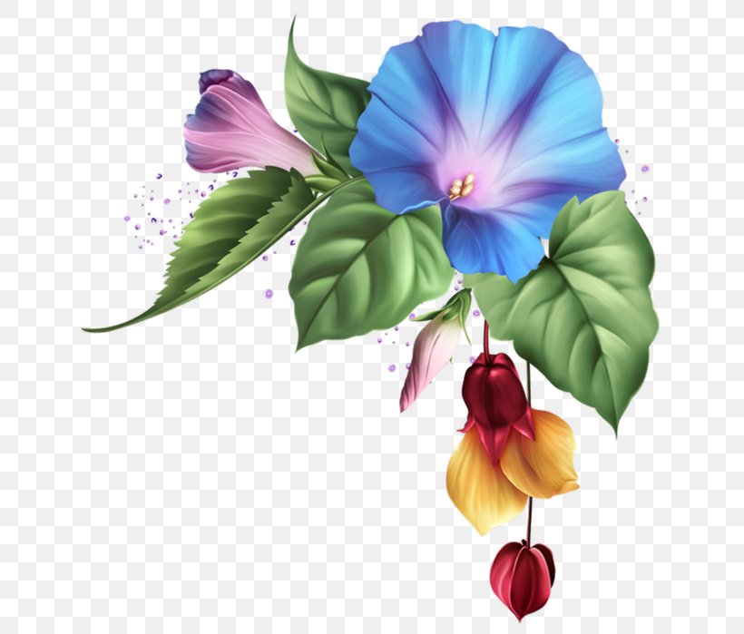 Flower Floral Design Clip Art Drawing Painting, PNG, 668x699px, Flower, Annual Plant, Beach Moonflower, Canvas, Decoupage Download Free