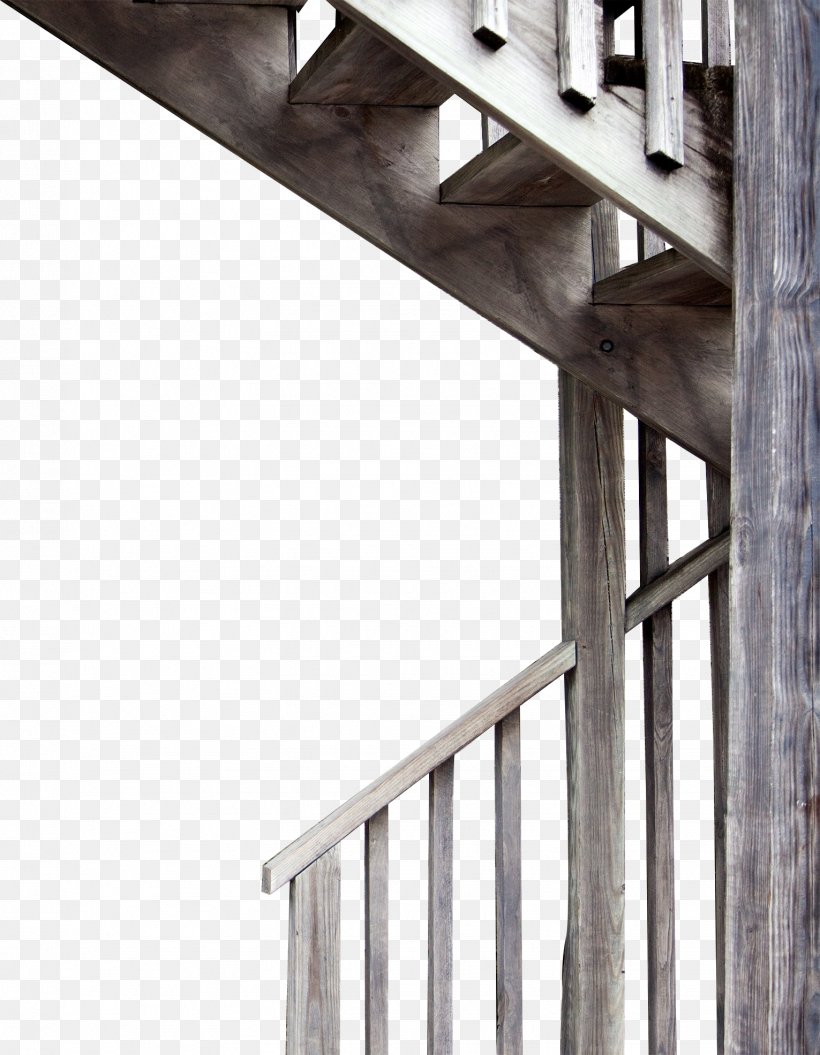 Window Stairs Wood Material Architecture, PNG, 1531x1971px, Window, Architecture, Beam, Black And White, Building Download Free