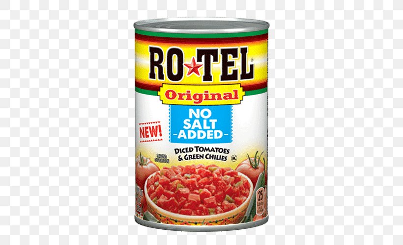 Chili Con Carne Mexican Cuisine Cuisine Of The Southwestern United States Ro-Tel Chili Pepper, PNG, 500x500px, Chili Con Carne, Canned Tomato, Canning, Chili Pepper, Condiment Download Free