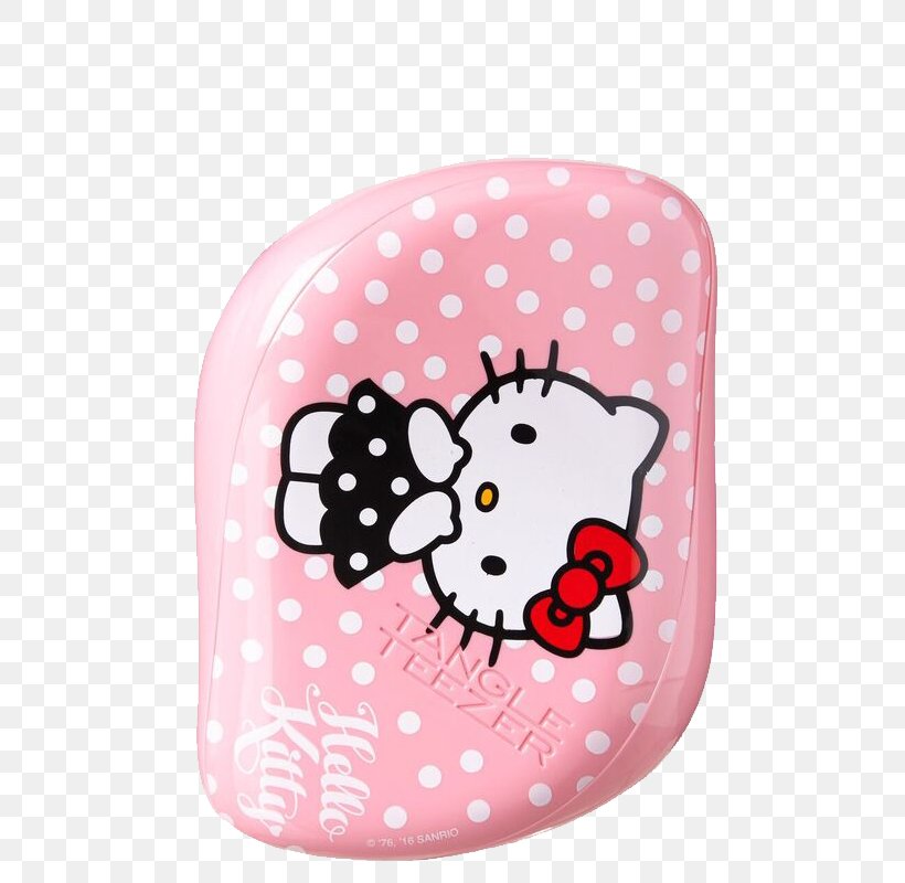 Hello Kitty Comb Hairbrush Tangle Teezer, PNG, 800x800px, Hello Kitty, Brush, Capelli, Color, Comb Download Free