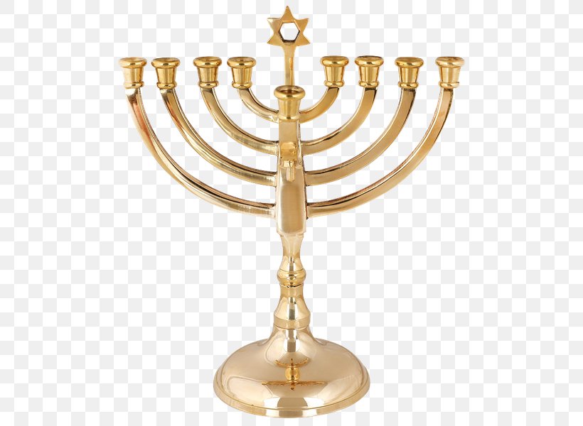 Menorah Hanukkah Judaism Candle Jewish Ceremonial Art, PNG, 494x600px, Menorah, Brass, Candle, Candle Holder, Candlestick Download Free