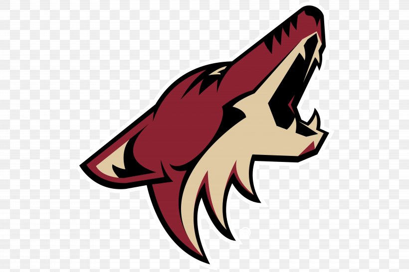 Arizona Coyotes National Hockey League Fort Wayne Komets Tucson Roadrunners, PNG, 8000x5333px, Watercolor, Cartoon, Flower, Frame, Heart Download Free