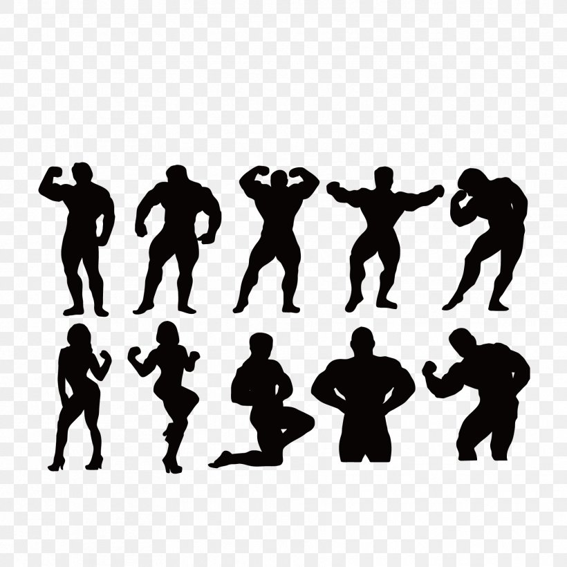Bodybuilding Fitness Centre Silhouette Muscle, PNG, 1772x1772px, Bodybuilding, Arm, Biceps, Coreldraw, Fitness Centre Download Free