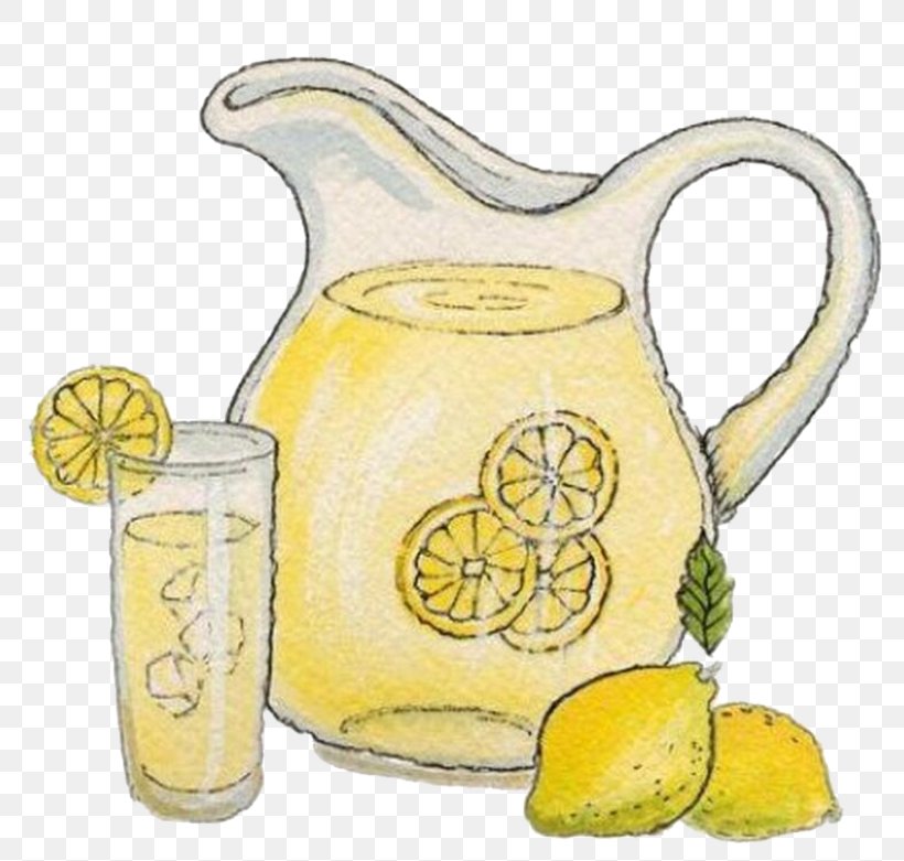 Lemonade Clip Art Fizzy Drinks Illustration, PNG, 800x781px, Lemonade, Citrus, Drawing, Drink, Drinkware Download Free