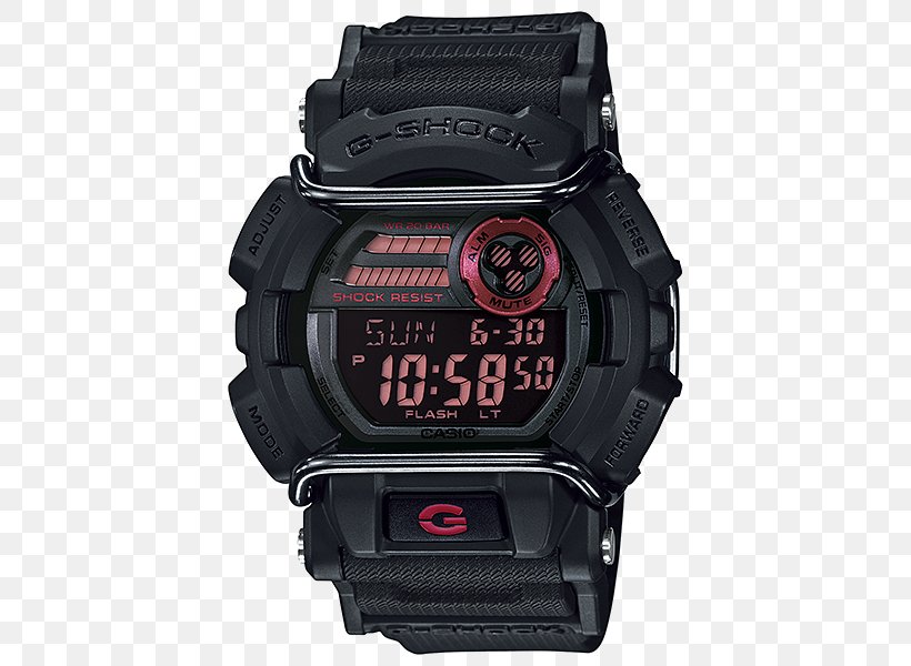 Shock-resistant Watch G-Shock Casio Illuminator, PNG, 500x600px, Watch, Black, Brand, Casio, Clock Download Free