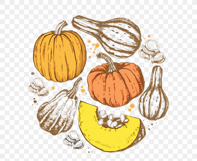 Pumpkin, PNG, 2000x1636px, Thanksgiving, Autumn, Butternut Squash, Calabaza, Cucurbita Maxima Download Free