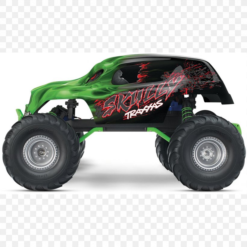 Radio-controlled Car Traxxas Skully Monster Truck, PNG, 1500x1500px, Car, Automotive Exterior, Automotive Tire, Automotive Wheel System, Fourwheel Drive Download Free