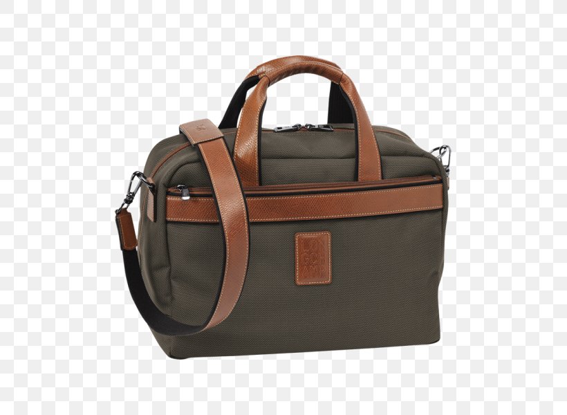 Briefcase Handbag Longchamp Pliage, PNG, 500x600px, Briefcase, Bag, Baggage, Brown, Business Bag Download Free