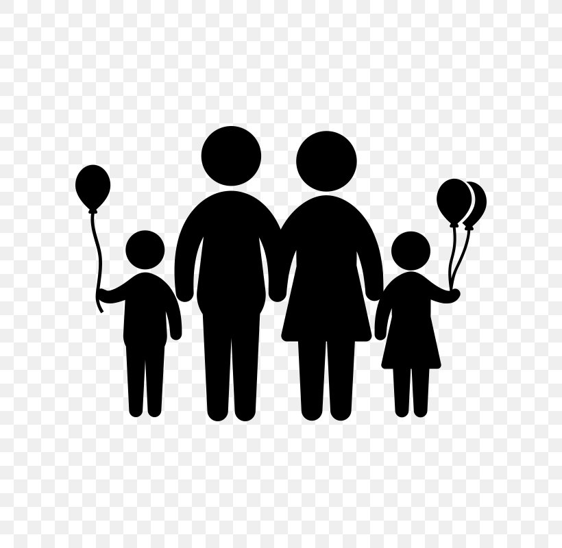 Family Silhouette, PNG, 800x800px, Family, Black And White, Brand, Business, Child Download Free