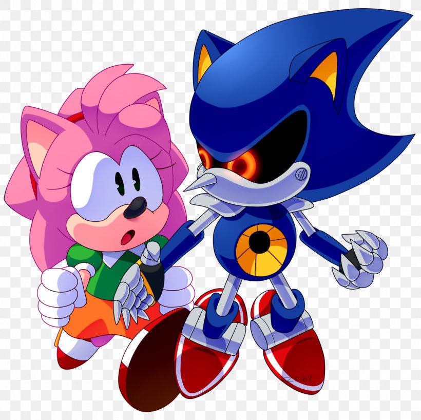 Sonic CD Amy Rose Metal Sonic Sonic The Hedgehog 3 Sonic Chaos, PNG, 1280x1277px, Sonic Cd, Amy Rose, Art, Cartoon, Character Download Free