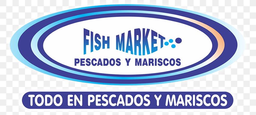 Logo Fish Market Marketplace Melgar, PNG, 800x370px, Logo, Area, Blue, Brand, Fish Download Free
