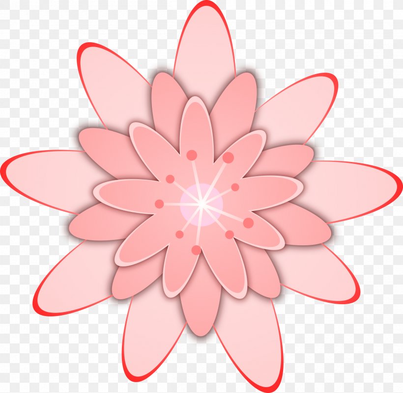 Pink Flowers Free Clip Art, PNG, 2400x2345px, Pink Flowers, Cut Flowers, Flora, Floral Design, Floristry Download Free