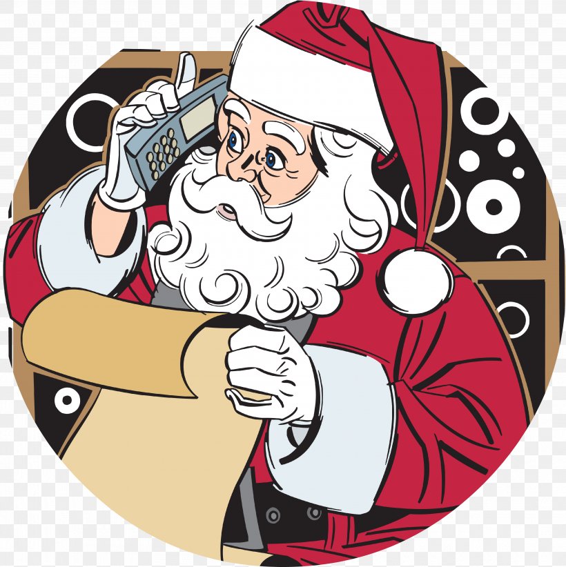 Santa Claus Christmas Ded Moroz Snegurochka Clip Art, PNG, 3775x3786px, Santa Claus, Art, Christmas, Christmas Decoration, Christmas Ornament Download Free