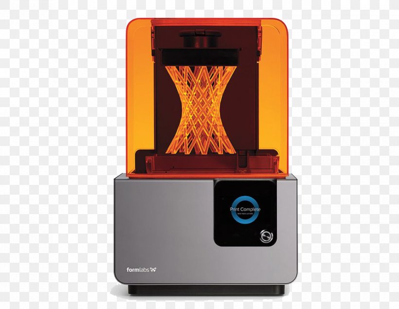 Stereolithography Formlabs 3D Printing Printer, PNG, 980x760px, 3d Computer Graphics, 3d Printing, Stereolithography, Engineering, Fab Lab Download Free