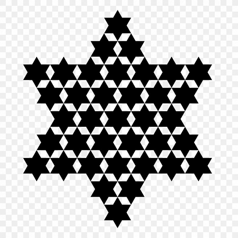 Tessellation Hexagon Geometry Hexagram Regular Polygon, PNG, 2400x2400px, Tessellation, Black, Black And White, Equiangular Polygon, Equilateral Polygon Download Free